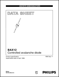 Click here to download BAX12 Datasheet