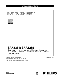 Click here to download SAA5264 Datasheet