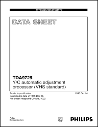 Click here to download TDA9725/V2 Datasheet