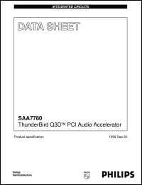Click here to download SAA7780 Datasheet