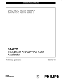 Click here to download SAA7785 Datasheet