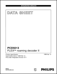 Click here to download PCD5013H/F1 Datasheet