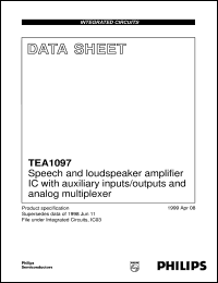 Click here to download TEA1097H/C1 Datasheet