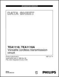 Click here to download TEA1118AM/C1 Datasheet