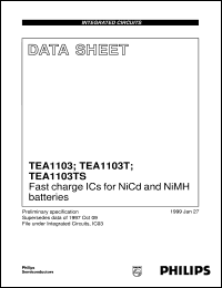 Click here to download TEA1103T/N1 Datasheet