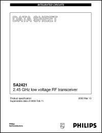 Click here to download SA2421 Datasheet