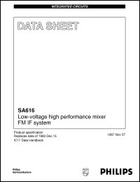 Click here to download SA616 Datasheet