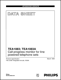 Click here to download TEA1083 Datasheet