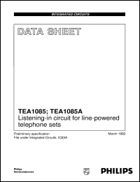 Click here to download TEA1085A/C1 Datasheet