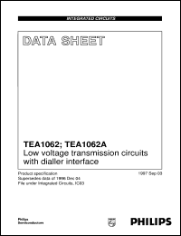 Click here to download TEA1062T/C4 Datasheet