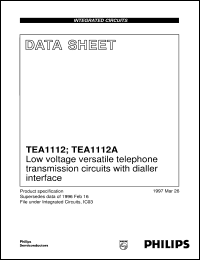 Click here to download TEA1112AT/C1 Datasheet