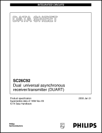 Click here to download SC26C92 Datasheet