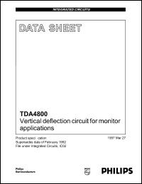 Click here to download TDA4800 Datasheet