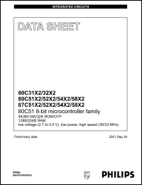 Click here to download P80C54 Datasheet