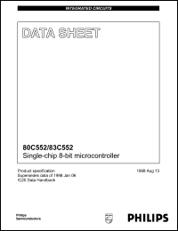 Click here to download P80C552-4A68 Datasheet