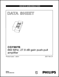 Click here to download CGY887B Datasheet