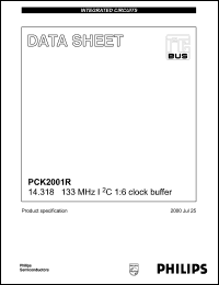 Click here to download PCK2001RDB Datasheet