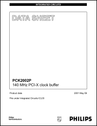 Click here to download PCK2002PD Datasheet