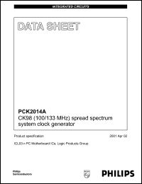 Click here to download PCK2014ADL Datasheet