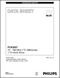 Click here to download PCK2057DGG Datasheet