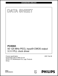 Click here to download PCK953BD Datasheet