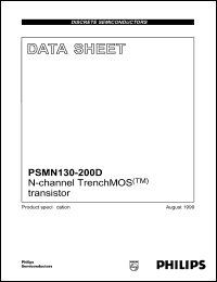 Click here to download PSMN130-200D Datasheet