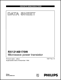 Click here to download RX1214B170W Datasheet