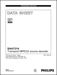 Click here to download SAA7214 Datasheet