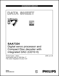 Click here to download SAA7324 Datasheet