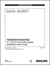 Click here to download TDA2616Q Datasheet