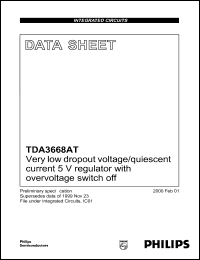 Click here to download TDA3668AT Datasheet
