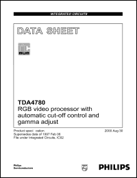 Click here to download TDA4780 Datasheet