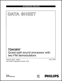 Click here to download TDA3857 Datasheet