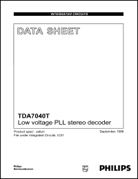 Click here to download TDA7040T Datasheet