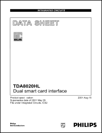 Click here to download TDA8020HL Datasheet