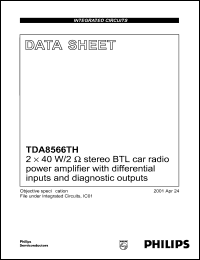 Click here to download TDA8566TH Datasheet