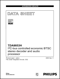 Click here to download TDA9853 Datasheet
