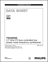 Click here to download TSA5059AT Datasheet