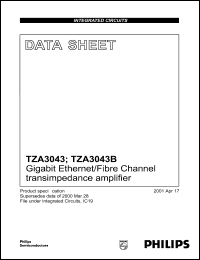 Click here to download TZA3043BT Datasheet