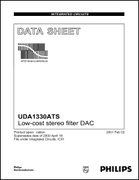 Click here to download UDA1330ATS Datasheet