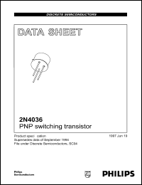Click here to download 2N4036 Datasheet