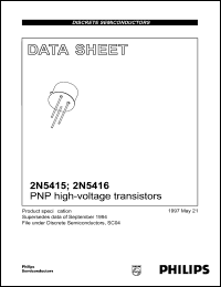 Click here to download 2N5416 Datasheet