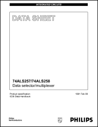 Click here to download 74ALS258D Datasheet