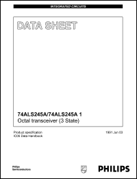 Click here to download 74ALS245 Datasheet