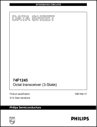 Click here to download N74F1245N Datasheet