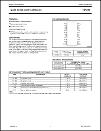 Click here to download N74F385D Datasheet