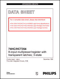 Click here to download 74HC/HCT354 Datasheet