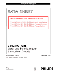 Click here to download 74HC/HCT7245 Datasheet