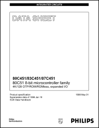 Click here to download SC80C451CGA68 Datasheet