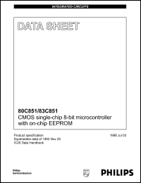 Click here to download S80C851-6A44 Datasheet